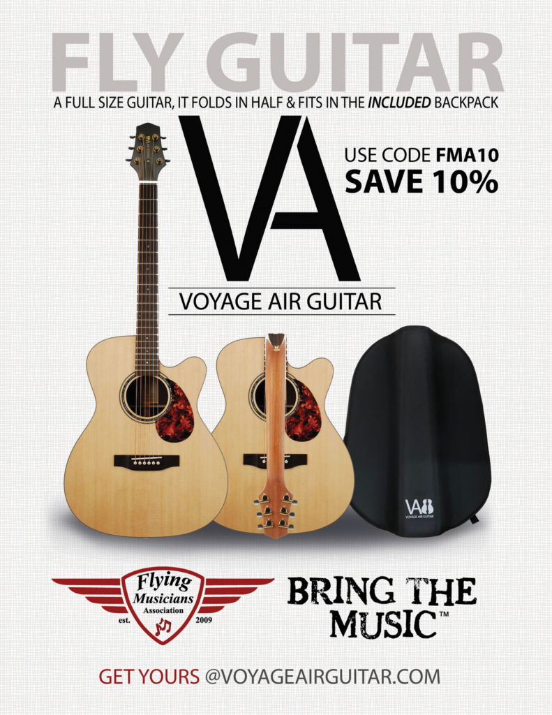Voyage Air Guitar & FMA 10% Off